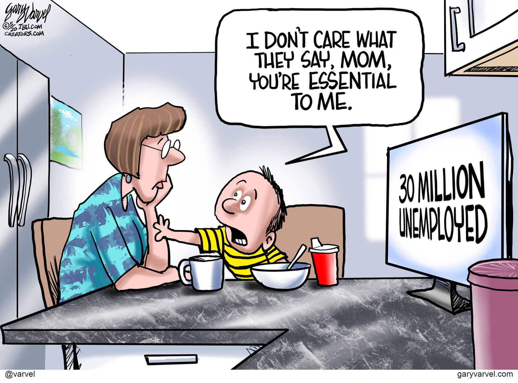 Editorial cartoon 0519